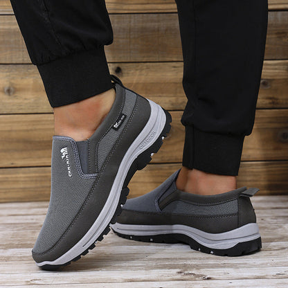 Damen Slip-On Schuhe Atmungsaktiv Rutschfest Bequem