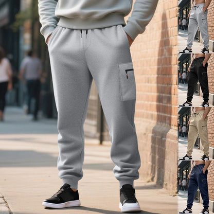 Herren Sporthose Bequem mit Taschen Sport Hose Modern - BerlinGlamour