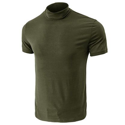 Herren T-Shirt Stehkragen Modern Berlin Style