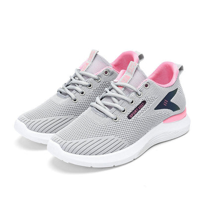 Damen Sneaker Sport Atmungsaktiv Flexibel Mesh