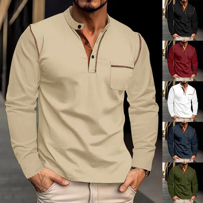 Herren Langarmshirt Klassisch Berlin Style