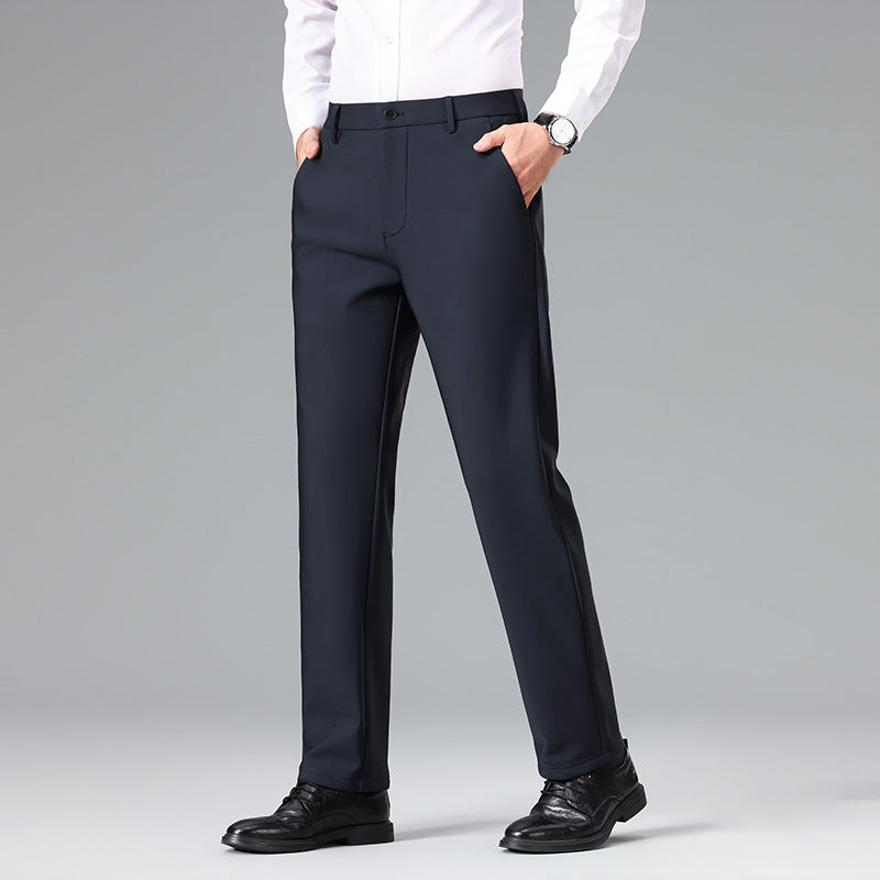Herren Anzughose Elegant Atmungsaktiv Slim Fit