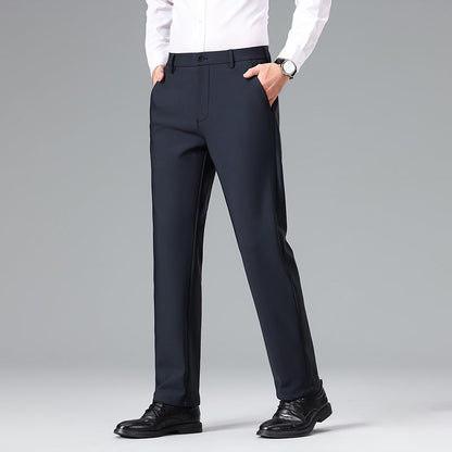 Herren Anzughose Elegant Atmungsaktiv Slim Fit