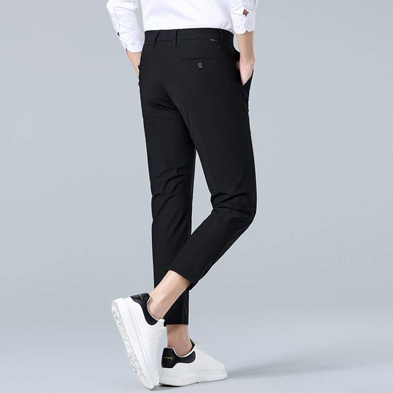 Herren Chino-Hose Elegant Bequem Slim Fit - BerlinGlamour