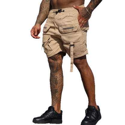 Herren Cargo Shorts Stil Utility Bequem Freizeit