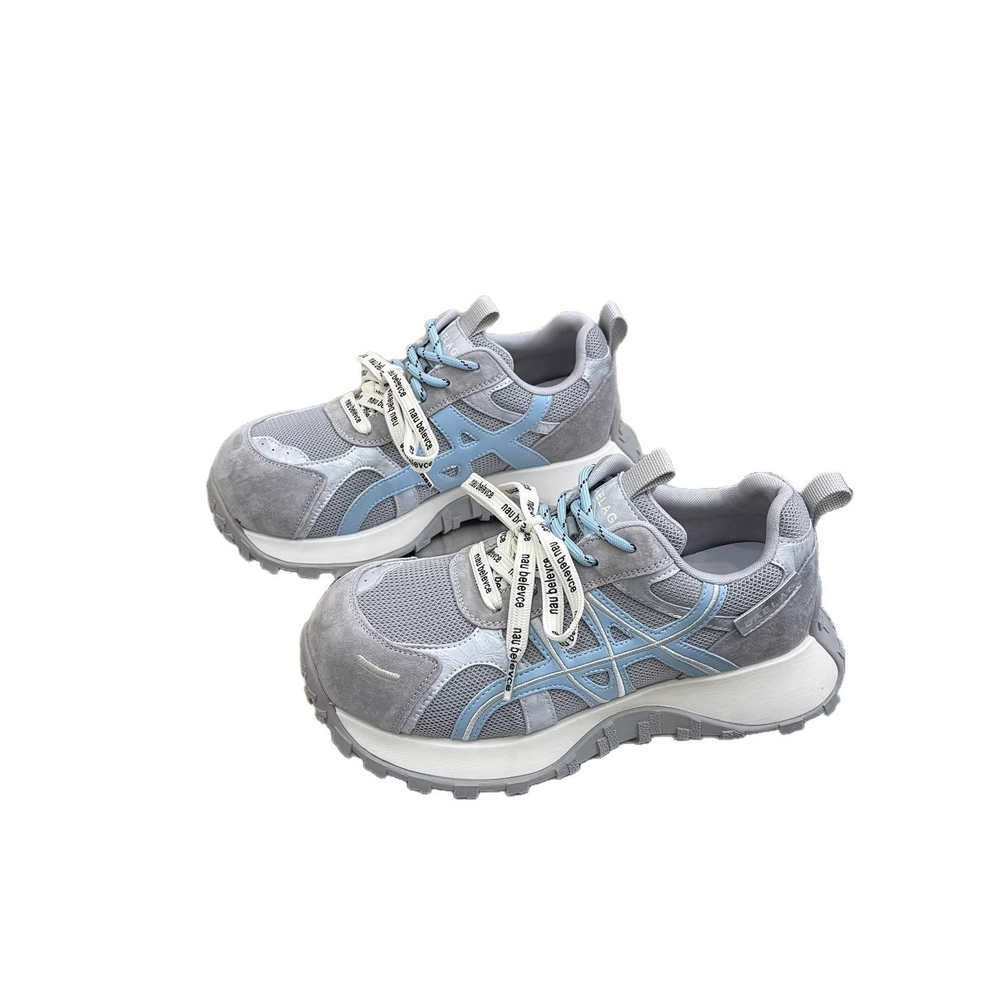 Damen Sneaker Sportlich Atmungsaktiv Mit Robusten Sohlen