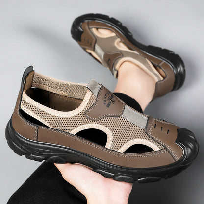Damen Sandalen Mesh atmungsaktiv mit rutschfester Sohle