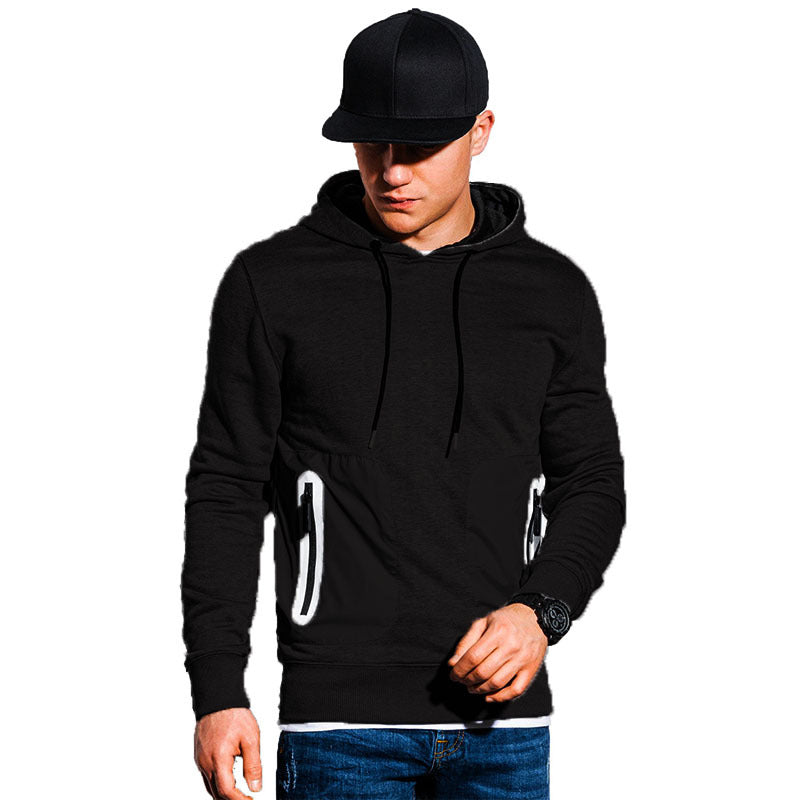 Herren Kapuzenpullover Funktionale Taschen Stylisch Modern