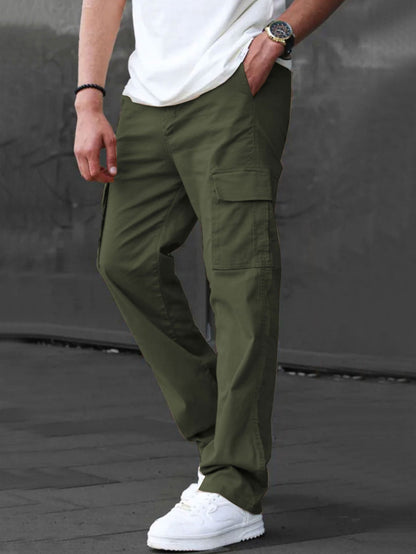 der neue Titel: Herren Cargo-Hosen mit multifunktionalen Taschen und atmungsaktivem Stoff