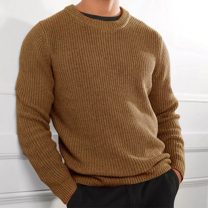 Herren Strickpullover Struktur Oberfläche Modern