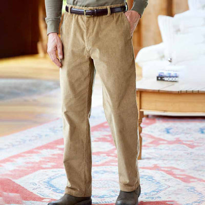 Herren Cordhose Bequem Elastisch Stretch