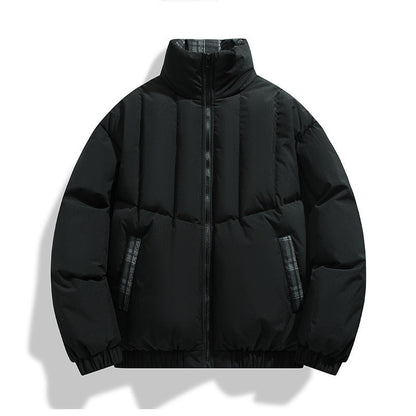 Herren Steppjacke Isoliert Warm mit Kragen und Taschen - BerlinGlamour