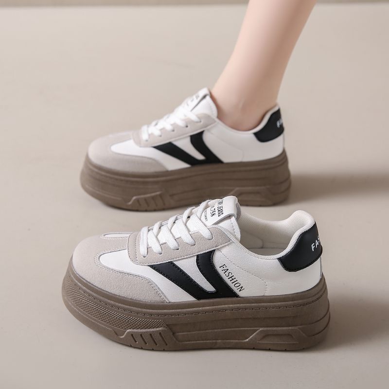 Damen Sneaker Plattform Schuhe dickes Sohle atmungsaktiv - BerlinGlamour