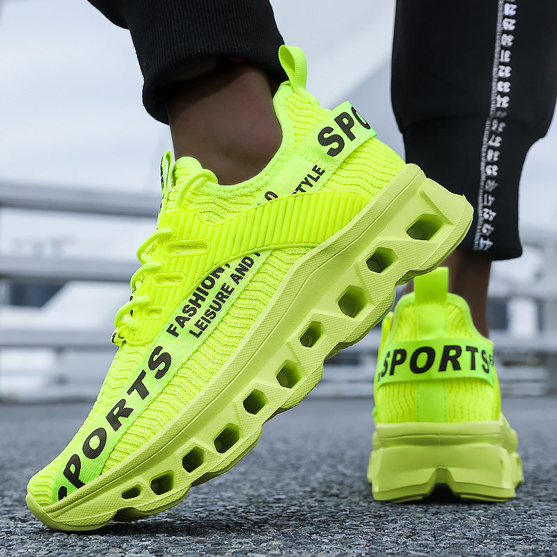 Damen Laufschuhe Sportlich Elastisch Mit Weicher Sohle
