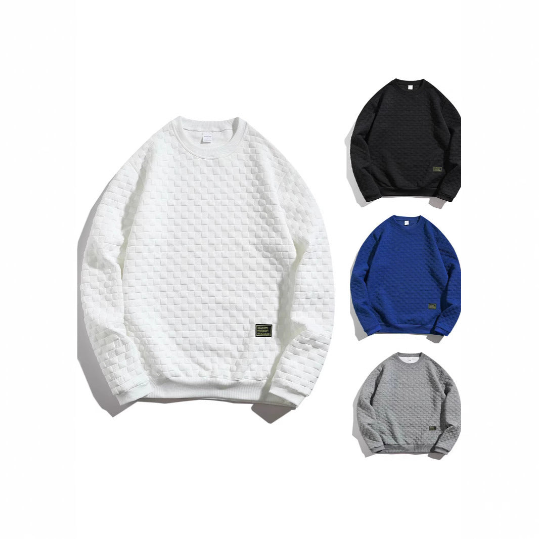 Herren Sweater Lässig Rundhals Elastisch Modern - BerlinGlamour