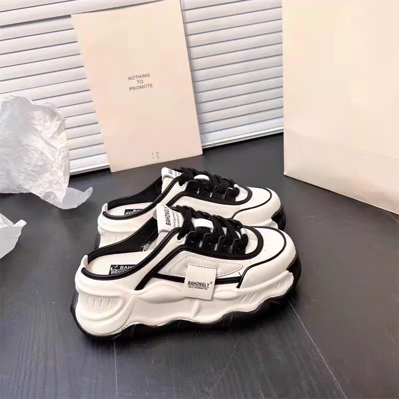 Damen Sneaker Sportlich Modern Elastisch Schwarz