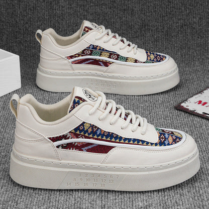 Damen Sneaker Farbenfroh Asiatisch Muster Modisch
