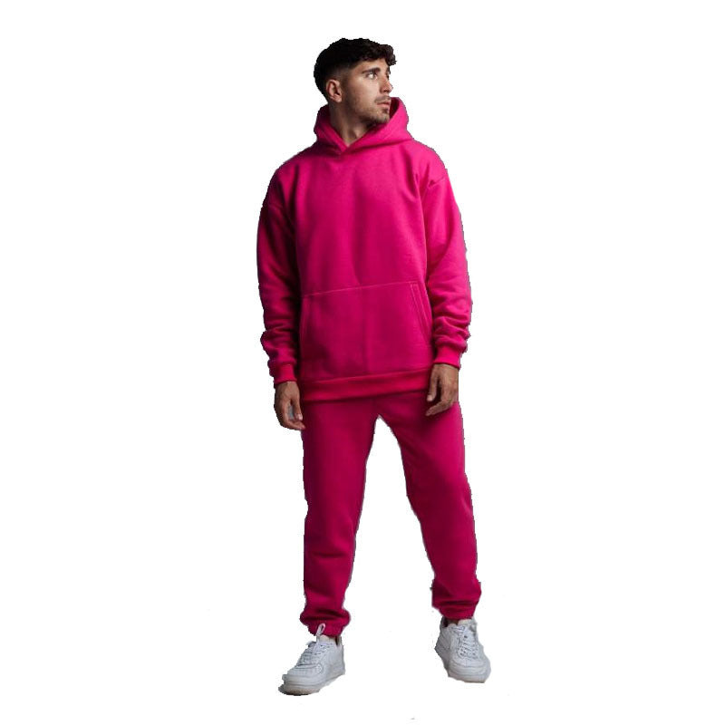 Herren Jogginganzug Kapuzenpullover Hose Komfort