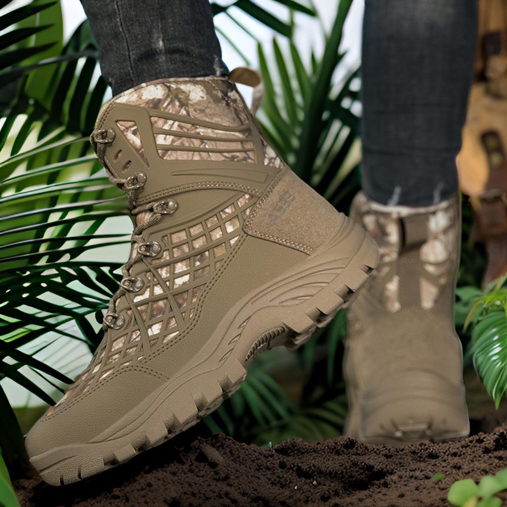 Herren Outdoor-Stiefel Robust Wasserdicht mit hoher Knöchelstütze