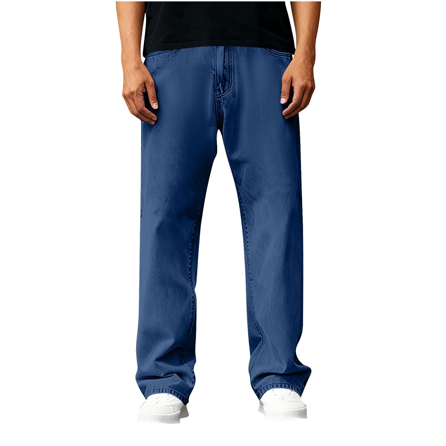 Herren Jeans Weite Bein mit vielen Taschen