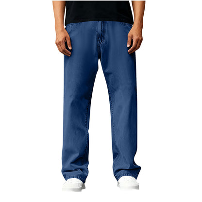 Herren Jeans Weite Bein mit vielen Taschen