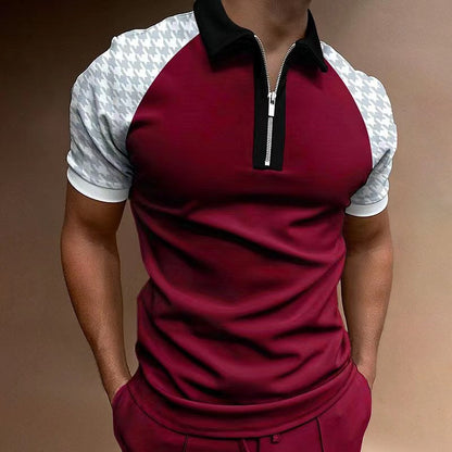 Herren Polo-Shirt Modern Slim Fit Elegant Berlin