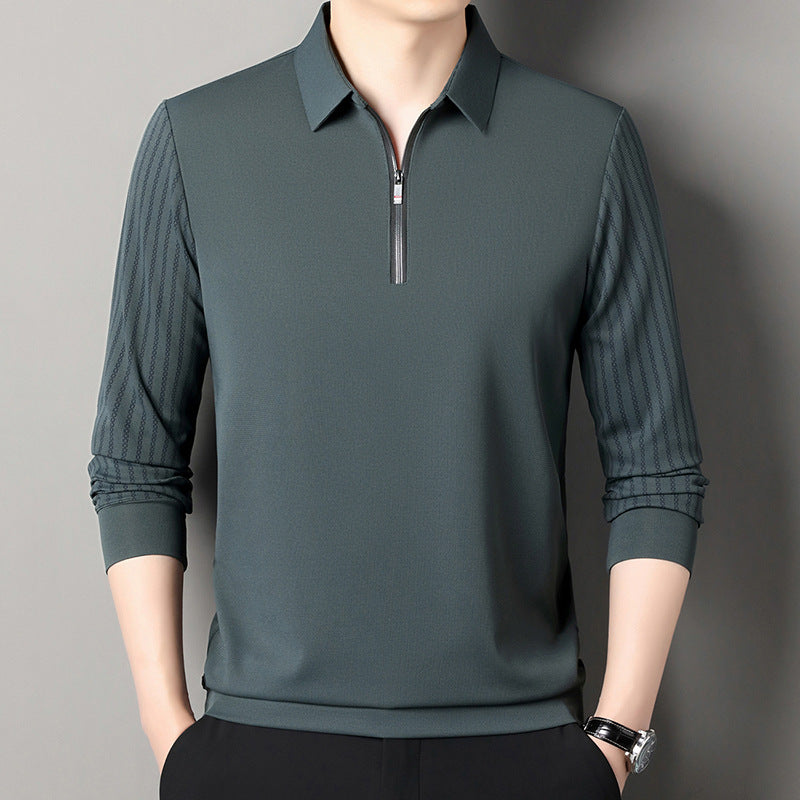 Herren Poloshirt atmungsaktiv mit Doppelkragen Modern