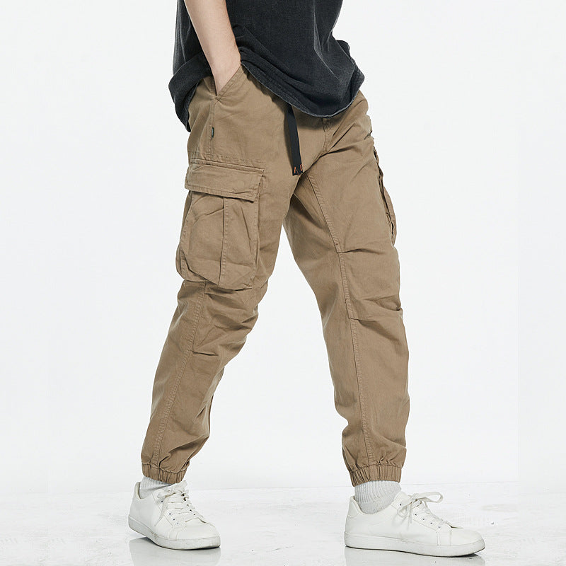 Herren Cargo-Hose Stretch Bequem Mit Tiefen Taschen