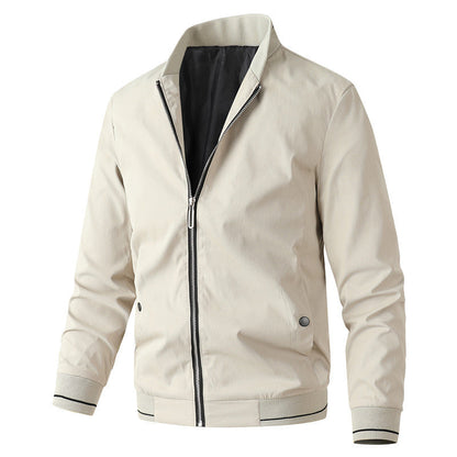 Herren Steppjacke Sportlich Mit Stehkragen Modern - BerlinGlamour