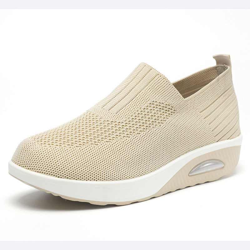 Damen Sneaker Bequem Luftig Mit Dämpfung