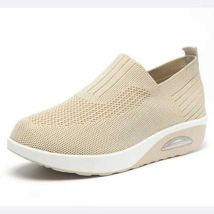 Damen Sneaker Bequem Luftig Mit Dämpfung