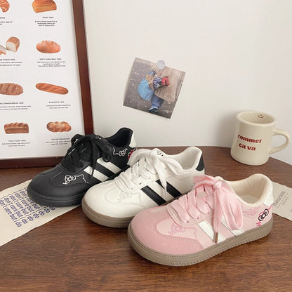 Damen Sneaker Hello Kitty Schuhe Modisch Frauen