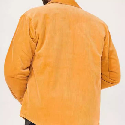 Herren Cordjacke Warm Gefüttert Praktisch