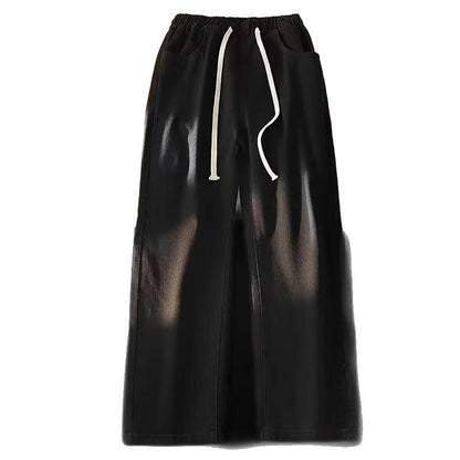 Herren Freizeithose Sportlich Mit Kordelzug und Taschen