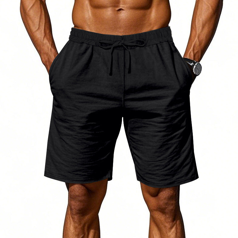 Herren Sportshorts Lässig Elastisch Mit Taschen