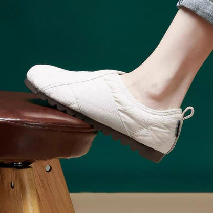 Damen Slipper Bequem Freizeit Schuhe Weich