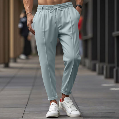 Herren lässige Jogginghose mit elastischem Bund und praktischen Seitentaschen BerlinGlamour → Stylische Jogginghose Elastisch Bund Praktisch Seitentasch BerlinGlamour