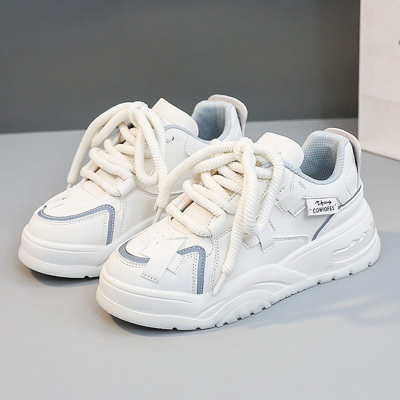 Damen Sneaker Sportlich Chunky atmungsaktiv Verstärkte Dämpfung