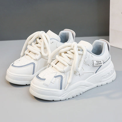 Damen Sneaker Sportlich Chunky atmungsaktiv Verstärkte Dämpfung