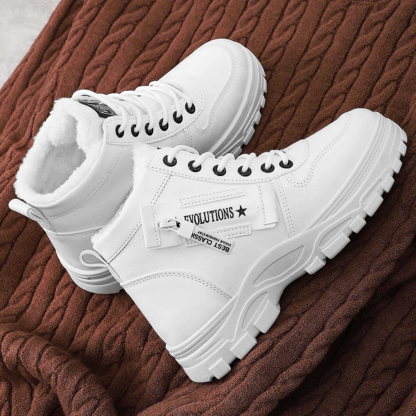 Winterstiefel Damen Warm Rutschfest Mit Weichem Innenfutter