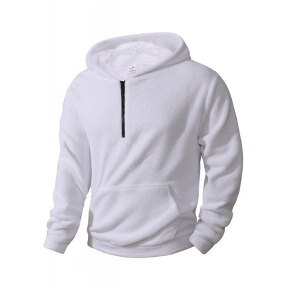 Herren Fleece Pullover Kapuzenpullover Langarm Warm