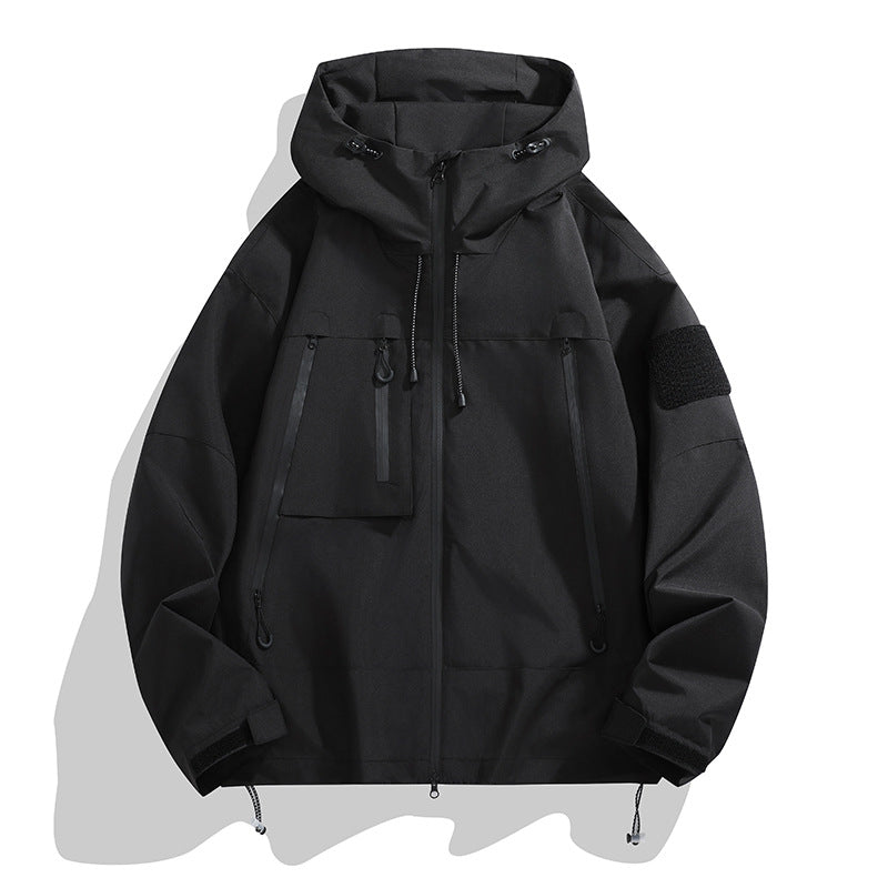 Herren Funktionsjacke Wasserabweisend Vielseitig Sicherheitsjacke