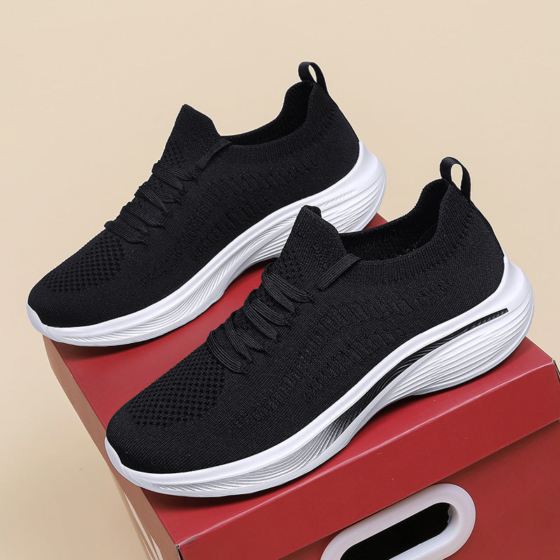Damen Laufschuhe Atmungsaktiv Flexibel Sport Sneaker Frauen