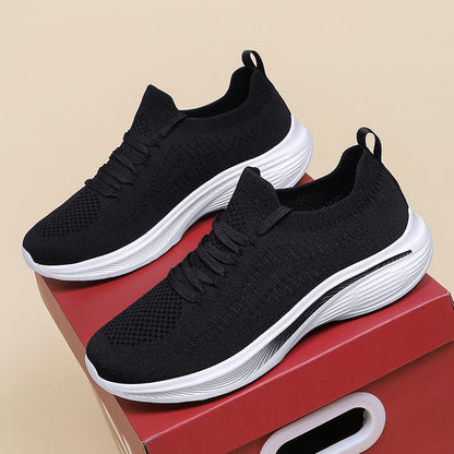 Damen Laufschuhe Atmungsaktiv Flexibel Sport Sneaker Frauen