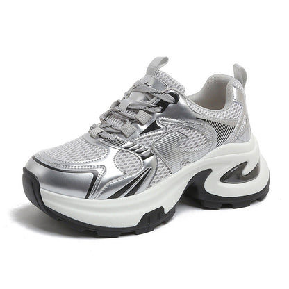 Damen Sport Sneaker Bequem Laufsohle Ergonomisch