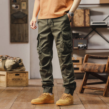 Herren Cargohose Elastisch Mit Taschen Praktisch