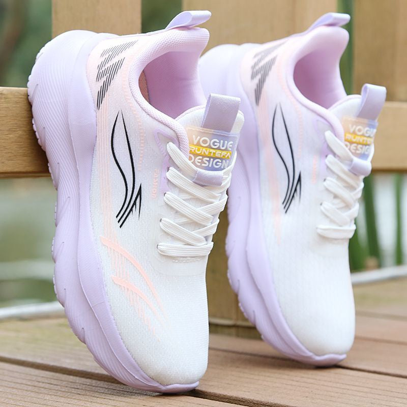 Damen Laufschuhe atmungsaktiv Weich mit Dämpfung