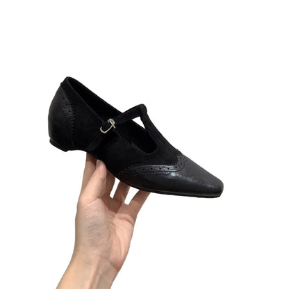 Elegante Damen Schnürschuhe mit Schnallen Modern