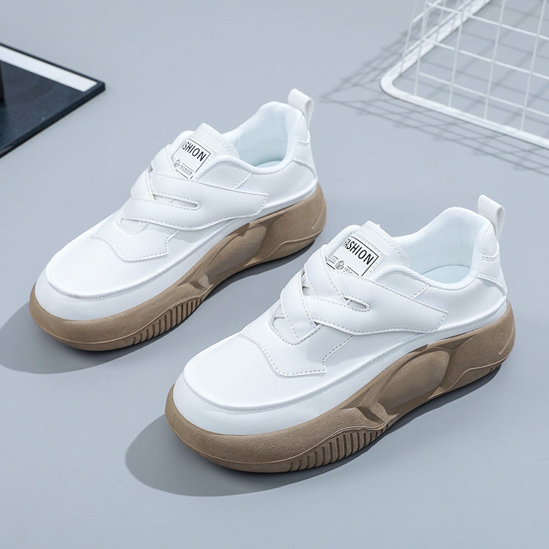 Damen Sneaker Trendy Knöchelstabil mit elastischem Riemen