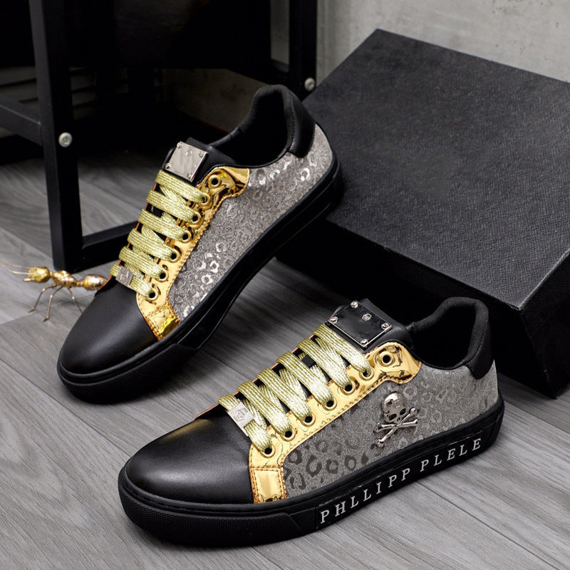 Damen Sneaker Modern Glanz Detail Rutschfest - BerlinGlamour
